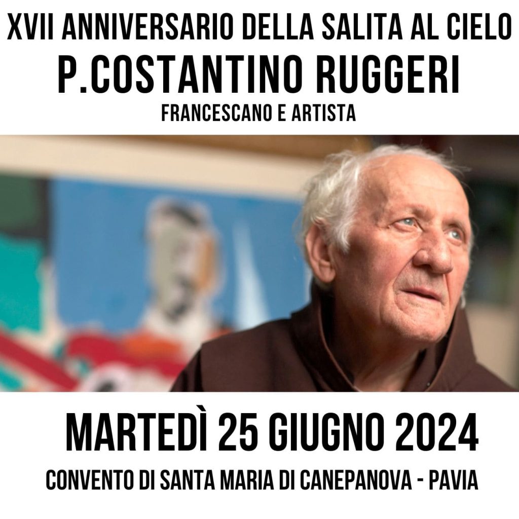 Locandina Commemorazione Padre Costantino Ruggeri 2024